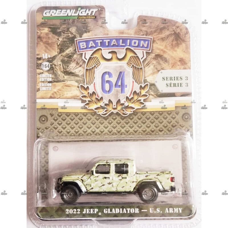 Greenlight 2020 Jeep Gladiator   US Army   BATTALION 64