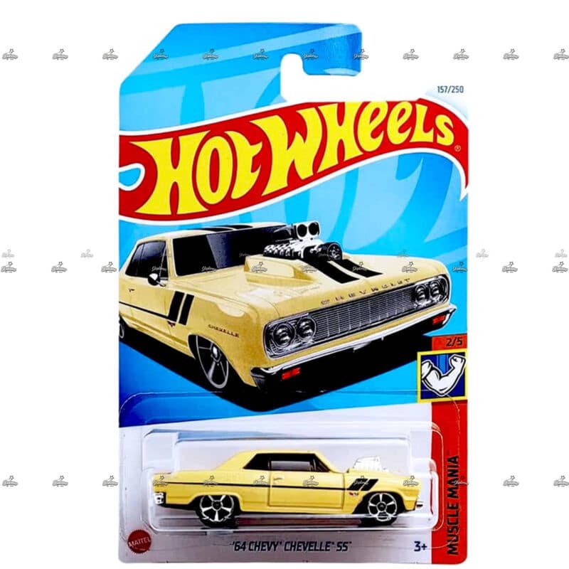 Hot Wheels 64 Chevy Chevelle SS   MUSCLE MANIA