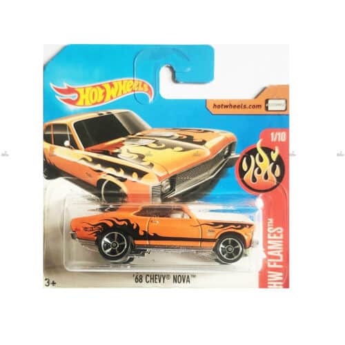 Hot Wheels 68 Chevy Nova   HW FLAMES