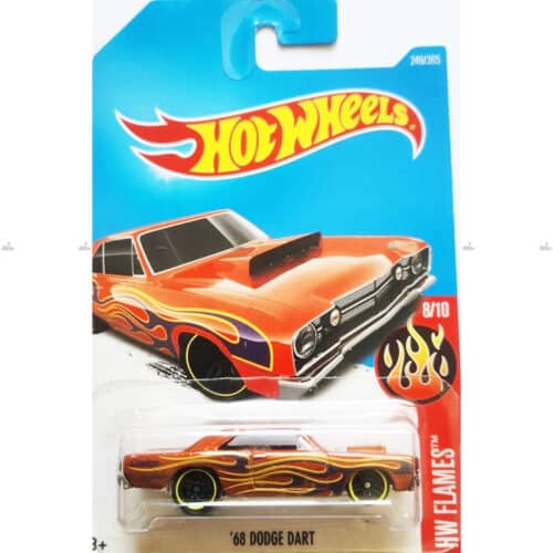 Hot Wheels 68 Dodge Dart   HW FLAMES
