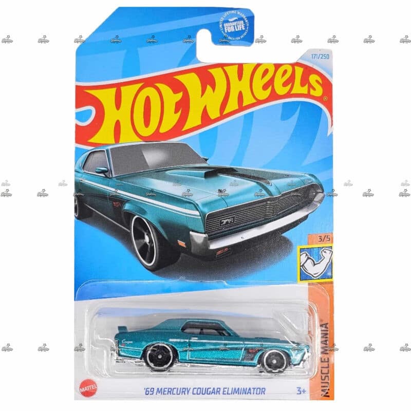 Hot Wheels   69 Mercury Cougar Eliminator   MUSCLE MANIA