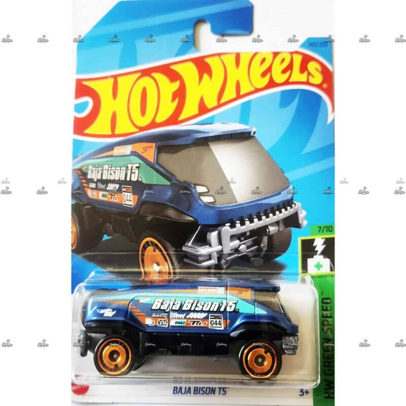 Hot Wheels Baja Bison T5   HW GREEN SPEED