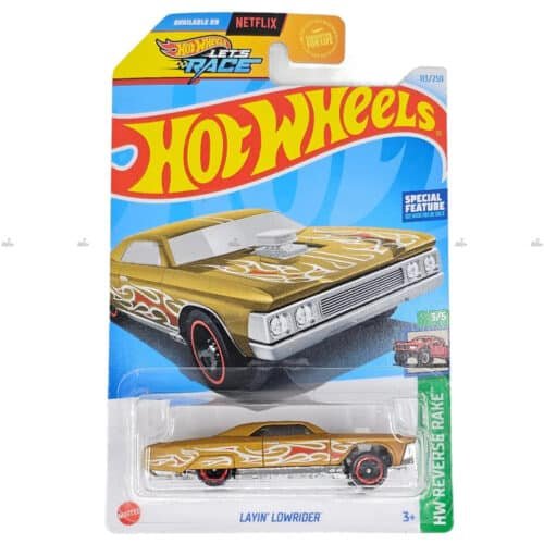 Hot Wheels Laying Lowrider   HW REVERSE RAKE