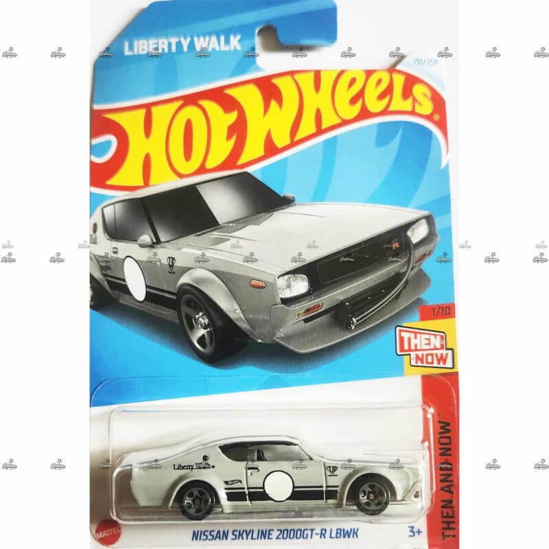 Hot Wheels Nissan Skyline 2000GT  R LBWK   THEN AND NOW