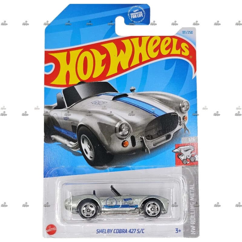 Hot Wheels   Shelby Cobra 427 SC   HW ROLLING METAL