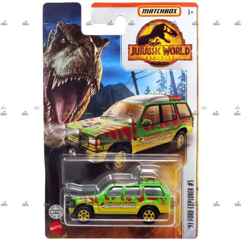 Matchbox ExclusiveJurassic park collection Ford explorer