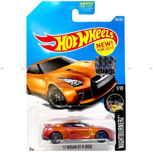 Hot Wheels 17 Nissan GT R   NIGHTBURNERZ