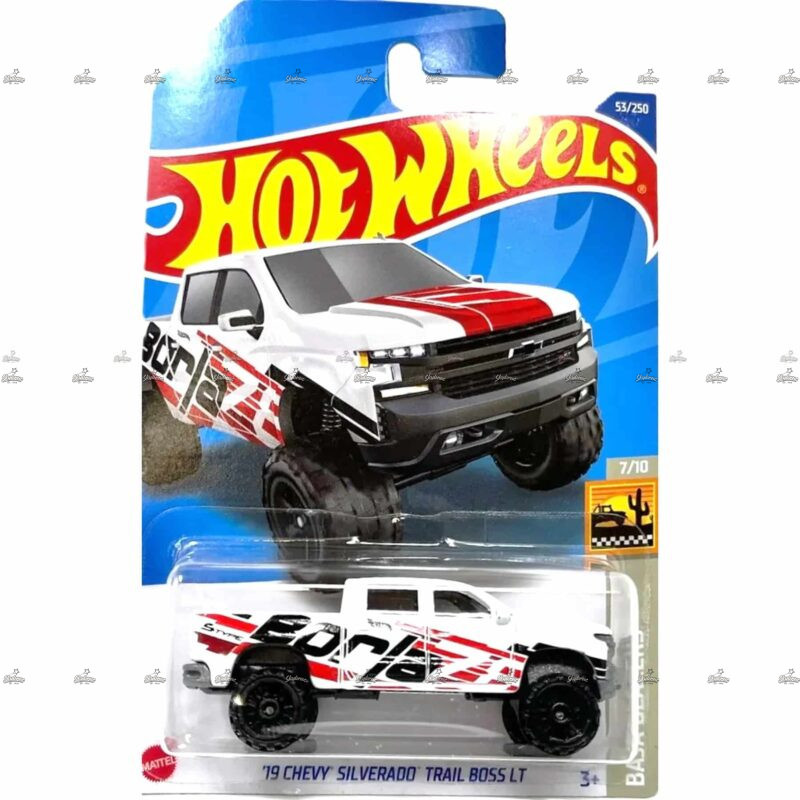 Hot Wheels 19 Chevy Silverado Trail Boss LT   BAJA BLAZERS