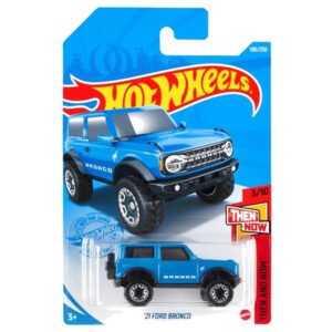 Hot Wheels 21 Ford Bronco THEN AND NOW 2