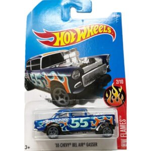 Hot Wheels 55 Chevy Bel Air Gasser HW FLAMES 1