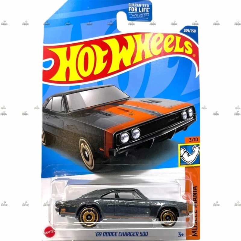 Hot Wheels 69 Dodge Charger 500   MUSCLE MANIA