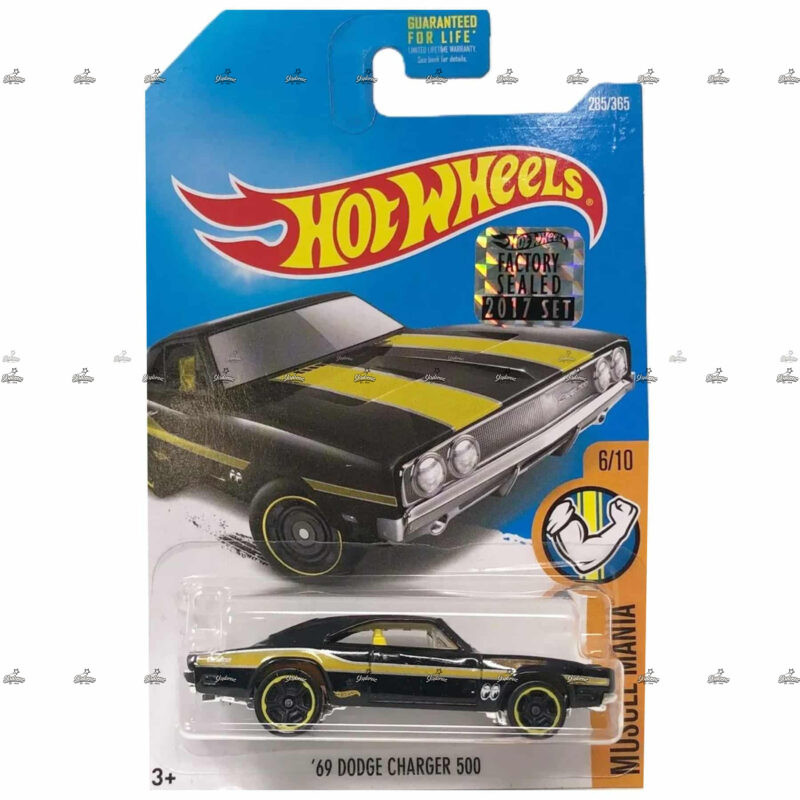 Hot Wheels 69 Dodge Charger 500   MUSCLE MANIA yell