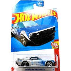 Hot Wheels 69 Ford Mustang Boss 302 THEN AND NOW 1