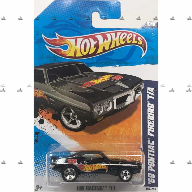 Hot Wheels 69 Pontiac Firebird   HW RACING