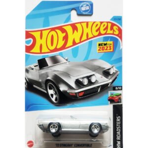 Hot Wheels 72 Stingray Convertible HW ROADSTERS silver