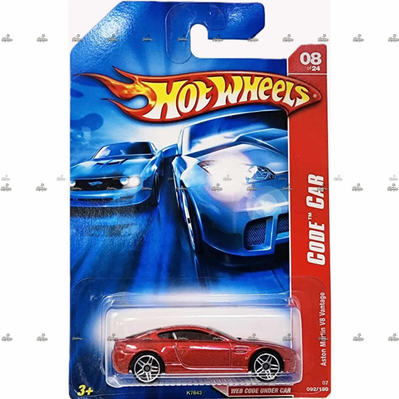 Hot Wheels Aston Martin V8 Vantage   CODE RED