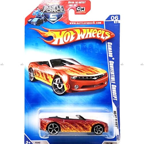 Hot Wheels Camaro Convertible Concept   HEAT FLEAT
