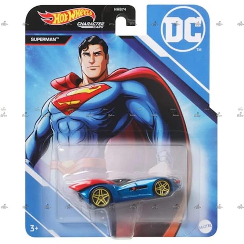 Hot Wheels Character Cars  DC SUPERMAN