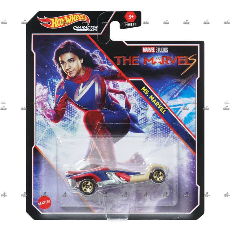 Hot Wheels Character Cars   Ms Marvel   THE MARVELS