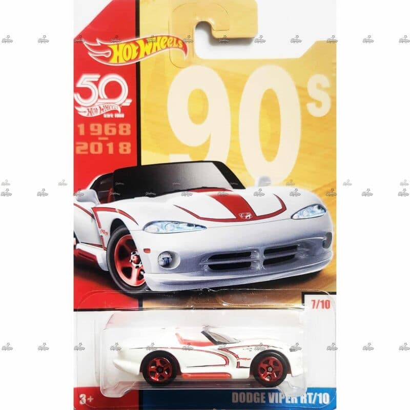 Hot Wheels Exclusive  Dodge Viper RT10   ANNIVERSARY EDITION