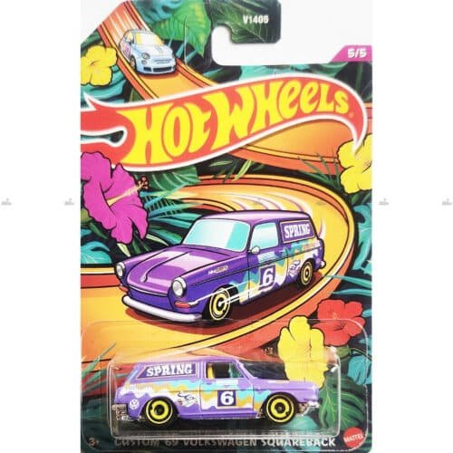Hot Wheels Exclusive  SPRING EDITION   CUSTOM 69 VOLKSWAGEN SQUAREBACK