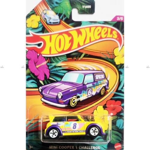 Hot Wheels Exclusive  SPRING EDITION   MINI COOPER S CHALLENGE