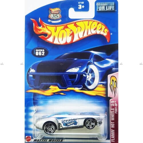Hot Wheels Flamin Pony Up   ANNIVERSARY EDITION