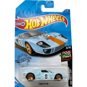 Hot Wheels Gulf Ford GT 40 HW RACE DAY 1