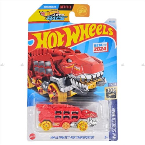 Hot Wheels HW Ultimate T REX Transporter   HW SCREEN TIME