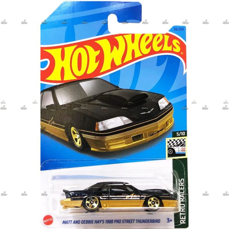 Hot Wheels Matt And Debbie Hays 1988 Pro Street Thunderbird   HW RETRO RACERS