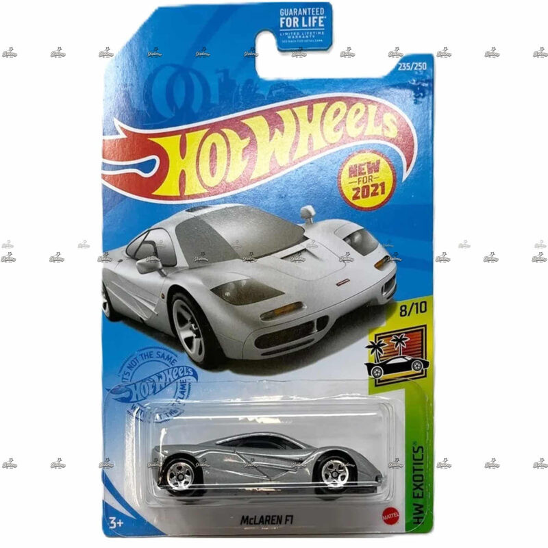 Hot Wheels McLaren F1   HW EXOTICS silver