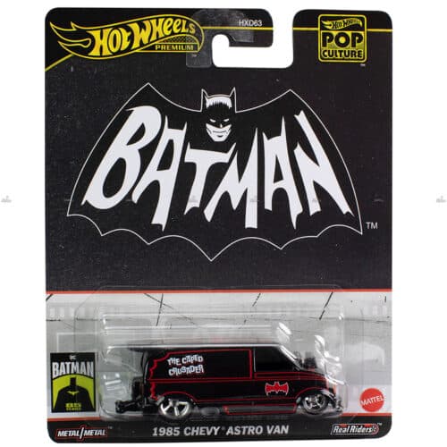 Hot Wheels Premium 1985 Chevy Astro Van BATMAN