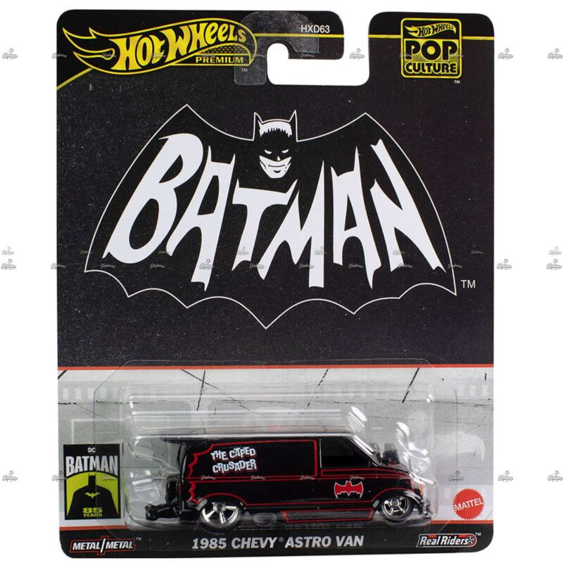 Hot Wheels Premium 1985 Chevy Astro Van BATMAN