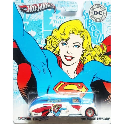 Hot Wheels Premium   38 Dodge Airflow  DC SUPERGIRL
