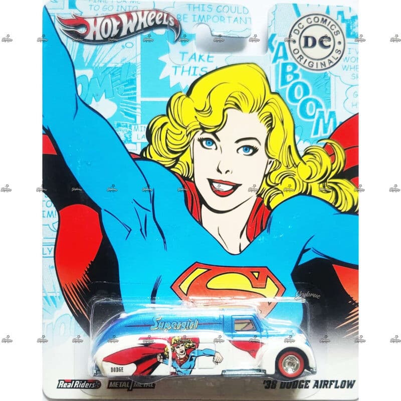 Hot Wheels Premium   38 Dodge Airflow  DC SUPERGIRL