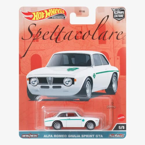 Hot Wheels Premium   Alfa Romeo Giulia Sprint GTA  SPETTACOLORE