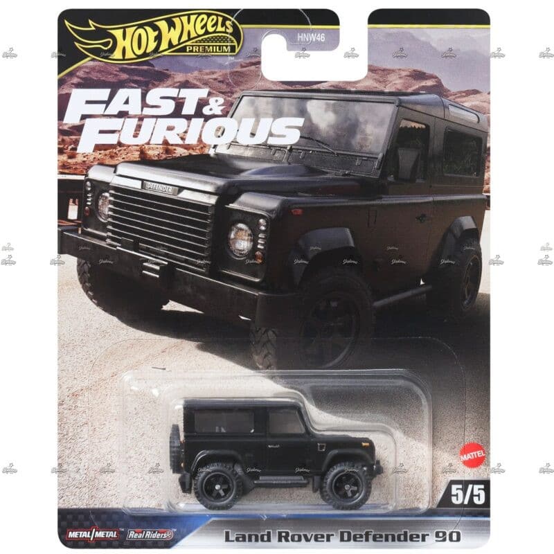 Hot Wheels Premium Land Rover Defender 90 FAST AND FURIOUS