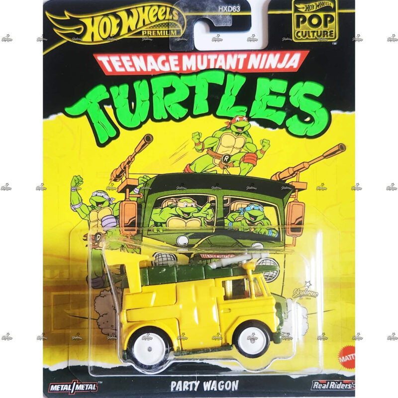 Hot Wheels Premium Party Wagon Teenage Mutant Ninja Turtles