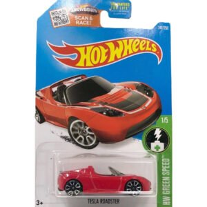 Hot Wheels Tesla Roadster HW GREEN SPEED 1