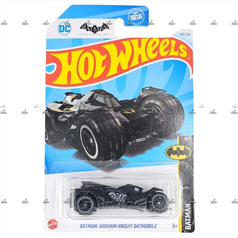 Hot wheels Batman Arkham Knight Black  Batman J CASE