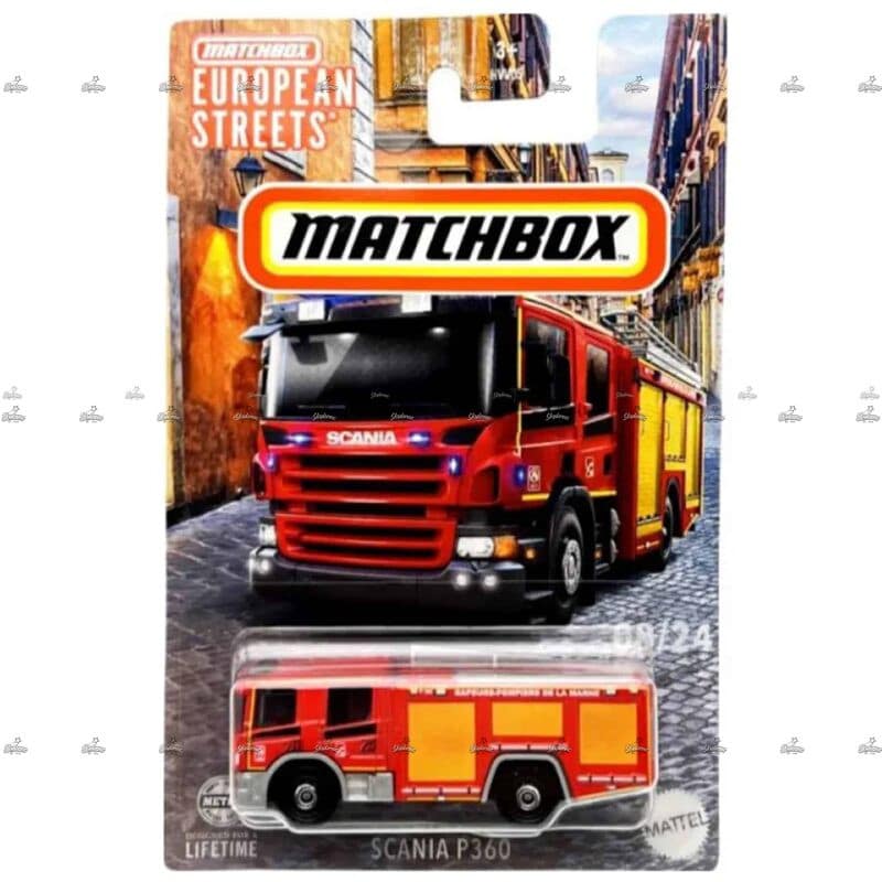 Matchbox Exclusive Scania P360 EUROPEAN STREET