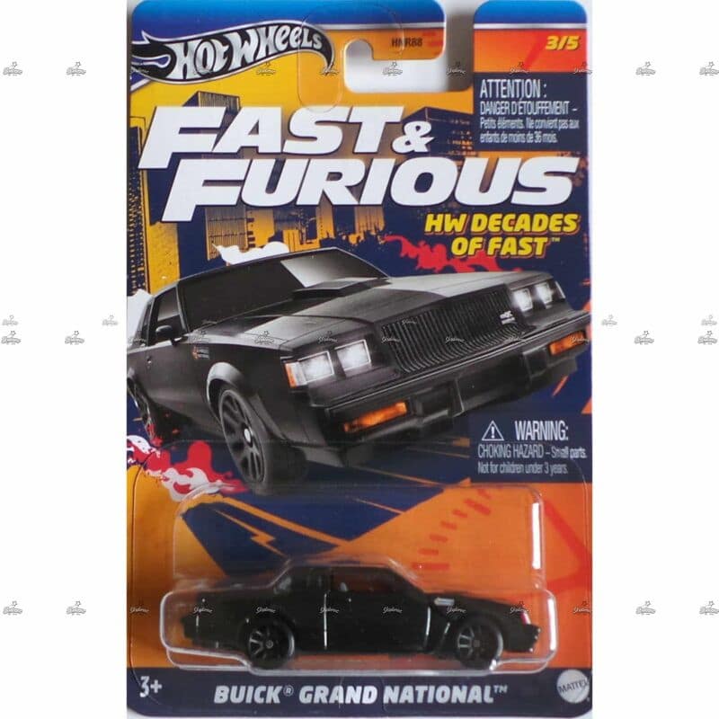Hot Wheel Exclusive Buick Grand National   FAST FURIOUS