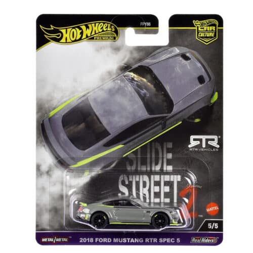 Hot Wheels   2018 Ford Mustang RTR Spec 5  SLIDE STREET 2