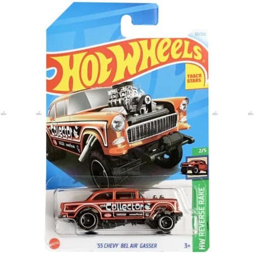 Hot Wheels 55 Chevy Bel Air Gasser   HW REVERSE RAKE 1