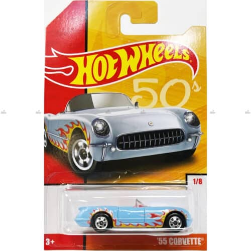 Hot Wheels   55 Corvette  ANNIVERSARY EDITION