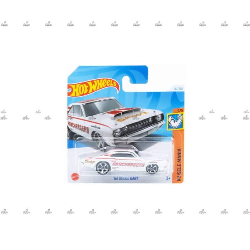 Hot Wheels   68 DODGE DART   MUSCLE MANIAw