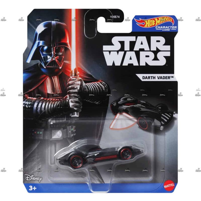 Hot Wheels Character Cars  Darth Vader   STAR WARS