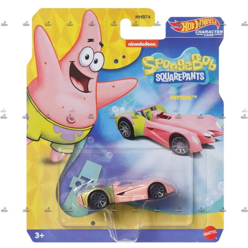 Hot Wheels Character Cars   Patrick  SPONGEBOB SQUAREPANTS