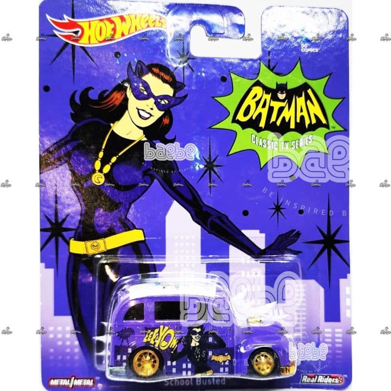 Hot Wheels Character car School Busted BATMAN CLASSIC TV SERIES