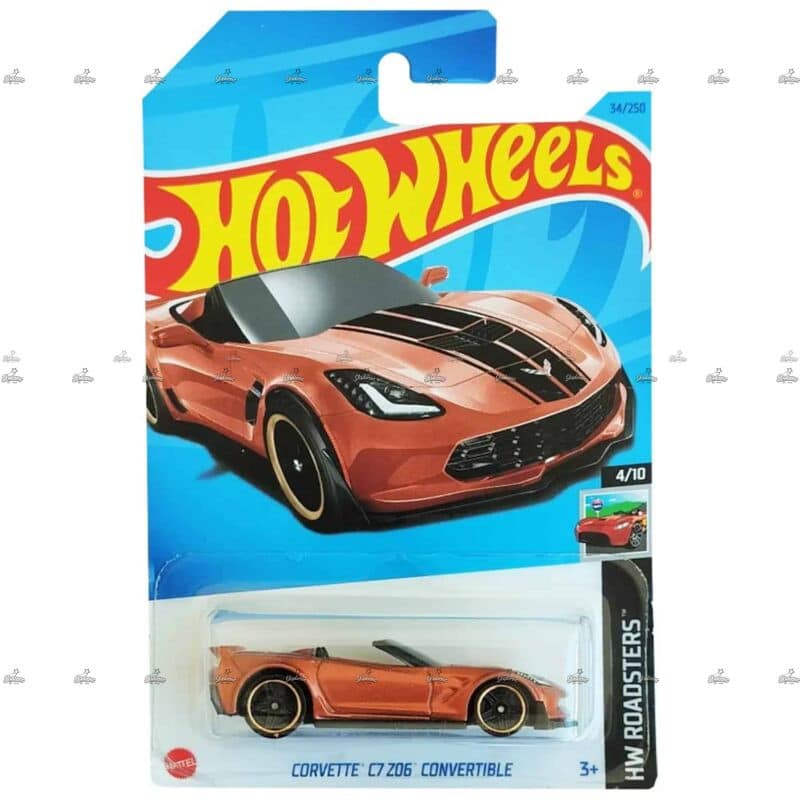 Hot Wheels Corvette C7 Z06 CONVERTIBLE   HW ROADSTERS
